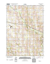 Bassett Iowa Historical topographic map, 1:24000 scale, 7.5 X 7.5 Minute, Year 2013