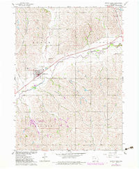 Battle Creek Iowa Historical topographic map, 1:24000 scale, 7.5 X 7.5 Minute, Year 1967