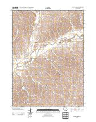 Battle Creek Iowa Historical topographic map, 1:24000 scale, 7.5 X 7.5 Minute, Year 2013