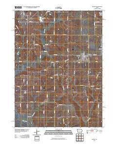 Baxter Iowa Historical topographic map, 1:24000 scale, 7.5 X 7.5 Minute, Year 2010