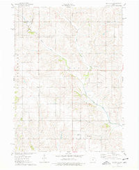 Baxter SE Iowa Historical topographic map, 1:24000 scale, 7.5 X 7.5 Minute, Year 1975