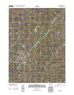 Bedford Iowa Historical topographic map, 1:24000 scale, 7.5 X 7.5 Minute, Year 2013