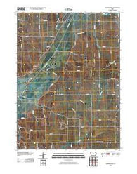 Beebeetown Iowa Historical topographic map, 1:24000 scale, 7.5 X 7.5 Minute, Year 2010