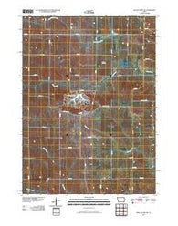 Belle Plaine SW Iowa Historical topographic map, 1:24000 scale, 7.5 X 7.5 Minute, Year 2010