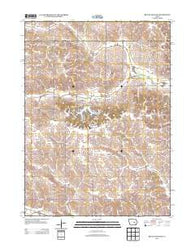 Belle Plaine SW Iowa Historical topographic map, 1:24000 scale, 7.5 X 7.5 Minute, Year 2013