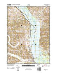 Bellevue Iowa Historical topographic map, 1:24000 scale, 7.5 X 7.5 Minute, Year 2013