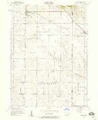 Bennett Iowa Historical topographic map, 1:24000 scale, 7.5 X 7.5 Minute, Year 1953