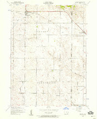 Bennett Iowa Historical topographic map, 1:24000 scale, 7.5 X 7.5 Minute, Year 1953
