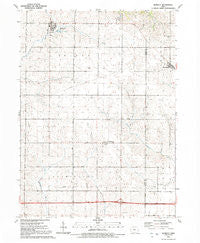 Bennett Iowa Historical topographic map, 1:24000 scale, 7.5 X 7.5 Minute, Year 1991