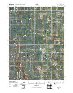 Berkley Iowa Historical topographic map, 1:24000 scale, 7.5 X 7.5 Minute, Year 2010
