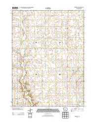 Berkley Iowa Historical topographic map, 1:24000 scale, 7.5 X 7.5 Minute, Year 2013
