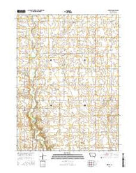 Berkley Iowa Current topographic map, 1:24000 scale, 7.5 X 7.5 Minute, Year 2015