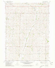 Bingham Iowa Historical topographic map, 1:24000 scale, 7.5 X 7.5 Minute, Year 1981