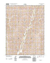 Bingham Iowa Historical topographic map, 1:24000 scale, 7.5 X 7.5 Minute, Year 2013