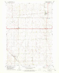 Blairsburg Iowa Historical topographic map, 1:24000 scale, 7.5 X 7.5 Minute, Year 1978