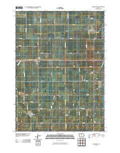 Blairsburg Iowa Historical topographic map, 1:24000 scale, 7.5 X 7.5 Minute, Year 2010