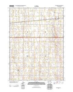 Blairsburg Iowa Historical topographic map, 1:24000 scale, 7.5 X 7.5 Minute, Year 2013