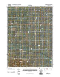 Blairstown Iowa Historical topographic map, 1:24000 scale, 7.5 X 7.5 Minute, Year 2013