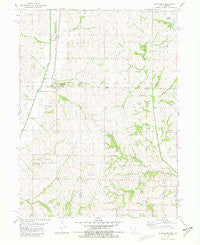 Blanchard Iowa Historical topographic map, 1:24000 scale, 7.5 X 7.5 Minute, Year 1981
