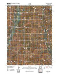 Blanchard Iowa Historical topographic map, 1:24000 scale, 7.5 X 7.5 Minute, Year 2010