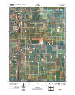 Blencoe Iowa Historical topographic map, 1:24000 scale, 7.5 X 7.5 Minute, Year 2010
