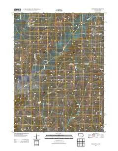 Blockton Iowa Historical topographic map, 1:24000 scale, 7.5 X 7.5 Minute, Year 2013