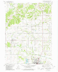 Bloomfield North Iowa Historical topographic map, 1:24000 scale, 7.5 X 7.5 Minute, Year 1980