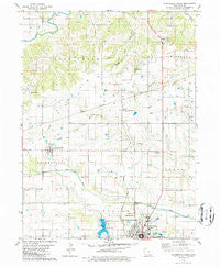Bloomfield North Iowa Historical topographic map, 1:24000 scale, 7.5 X 7.5 Minute, Year 1980