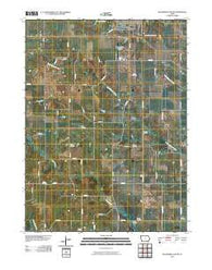 Bloomfield South Iowa Historical topographic map, 1:24000 scale, 7.5 X 7.5 Minute, Year 2010