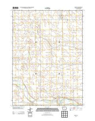 Bode Iowa Historical topographic map, 1:24000 scale, 7.5 X 7.5 Minute, Year 2013