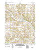 Bonaparte Iowa Historical topographic map, 1:24000 scale, 7.5 X 7.5 Minute, Year 2013