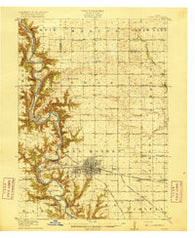 Boone Iowa Historical topographic map, 1:62500 scale, 15 X 15 Minute, Year 1916