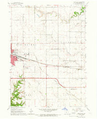 Boone East Iowa Historical topographic map, 1:24000 scale, 7.5 X 7.5 Minute, Year 1965