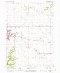 Boone East Iowa Historical topographic map, 1:24000 scale, 7.5 X 7.5 Minute, Year 1965