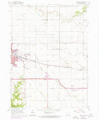Boone East Iowa Historical topographic map, 1:24000 scale, 7.5 X 7.5 Minute, Year 1965