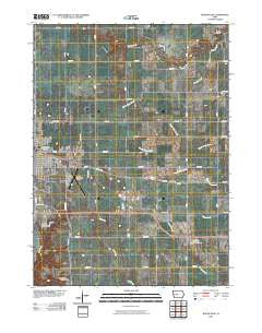 Boone East Iowa Historical topographic map, 1:24000 scale, 7.5 X 7.5 Minute, Year 2010
