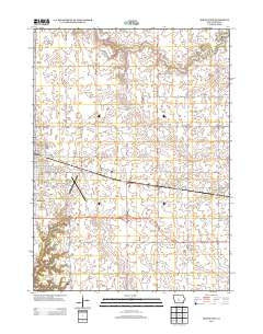 Boone East Iowa Historical topographic map, 1:24000 scale, 7.5 X 7.5 Minute, Year 2013
