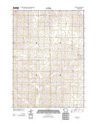 Boyden Iowa Historical topographic map, 1:24000 scale, 7.5 X 7.5 Minute, Year 2013