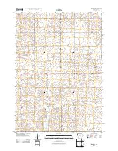 Boyden Iowa Historical topographic map, 1:24000 scale, 7.5 X 7.5 Minute, Year 2013