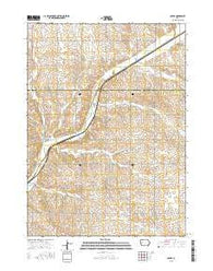 Boyer Iowa Current topographic map, 1:24000 scale, 7.5 X 7.5 Minute, Year 2015