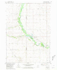 Bradgate Iowa Historical topographic map, 1:24000 scale, 7.5 X 7.5 Minute, Year 1980