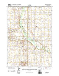 Bradgate Iowa Historical topographic map, 1:24000 scale, 7.5 X 7.5 Minute, Year 2013