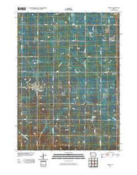Breda Iowa Historical topographic map, 1:24000 scale, 7.5 X 7.5 Minute, Year 2010