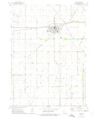 Britt Iowa Historical topographic map, 1:24000 scale, 7.5 X 7.5 Minute, Year 1972