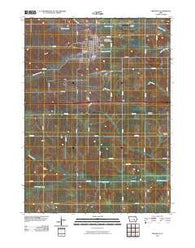 Brooklyn Iowa Historical topographic map, 1:24000 scale, 7.5 X 7.5 Minute, Year 2010