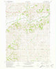 Brooks Iowa Historical topographic map, 1:24000 scale, 7.5 X 7.5 Minute, Year 1980