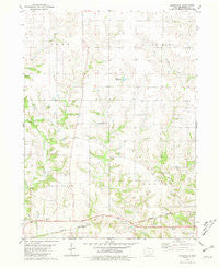 Brookville Iowa Historical topographic map, 1:24000 scale, 7.5 X 7.5 Minute, Year 1980