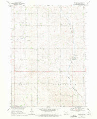 Brunsville Iowa Historical topographic map, 1:24000 scale, 7.5 X 7.5 Minute, Year 1969