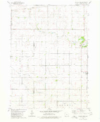 Buckeye West Iowa Historical topographic map, 1:24000 scale, 7.5 X 7.5 Minute, Year 1979