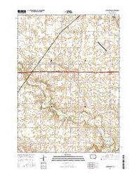 Buckeye East Iowa Current topographic map, 1:24000 scale, 7.5 X 7.5 Minute, Year 2015